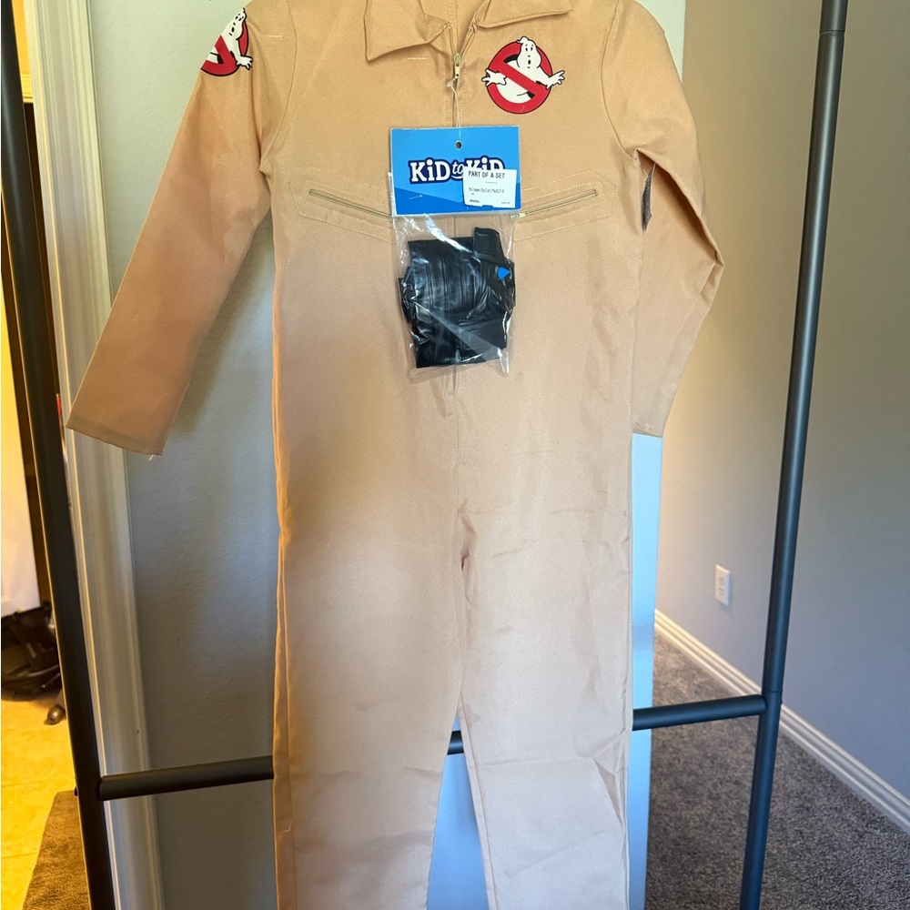 Kids Ghostbuster Costume - Tan